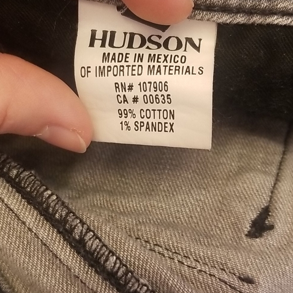 HUDSON grey wash jeans - Picture 8 of 9